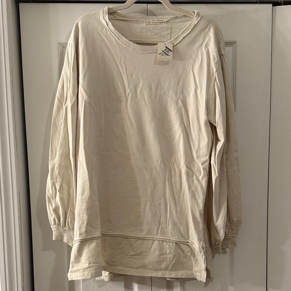 Free People Long Sleeve Top Size S